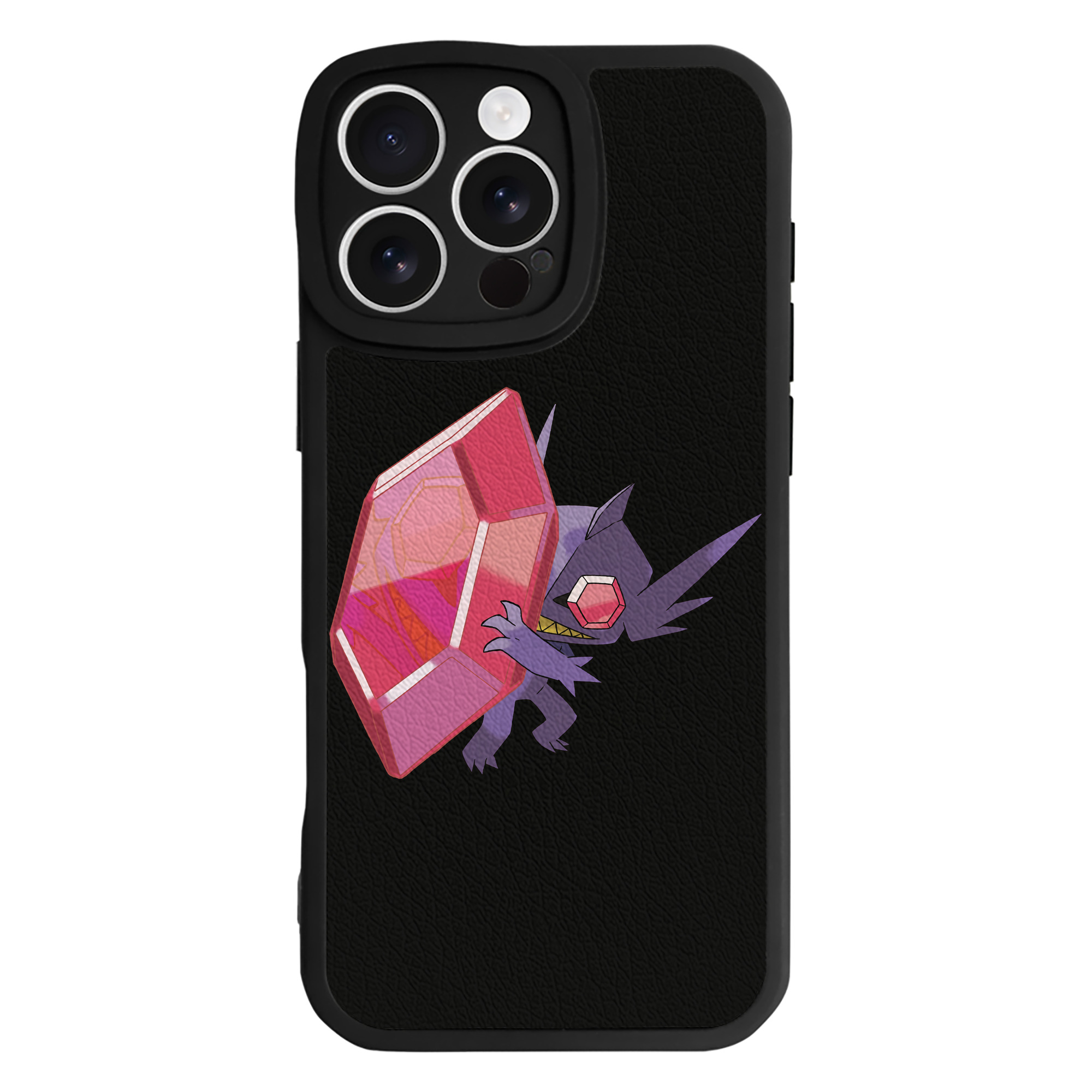 （画像用） ポケットモンスター Pokémon 【iPhone 16シリーズ対応】シリコンスマホケース（レザー調） 材質：シリコン